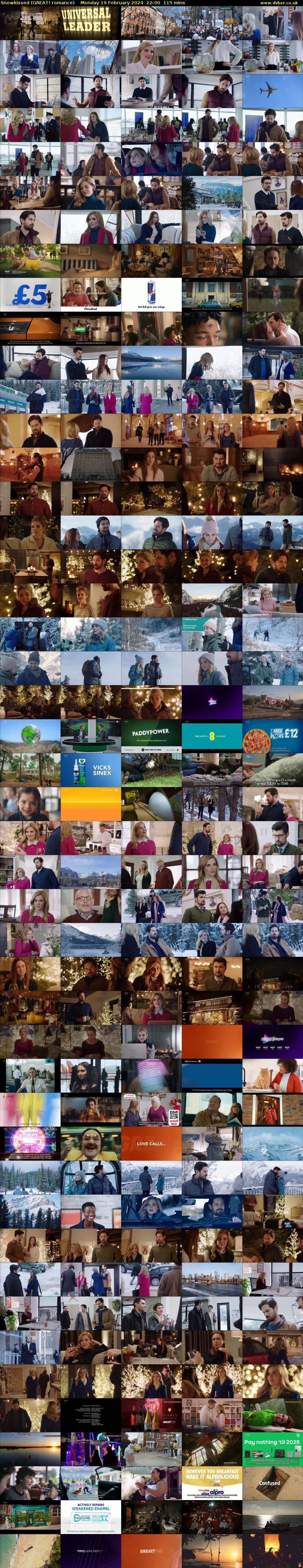 Snowkissed (GREAT! romance) Monday 19 February 2024 22:00 - 23:55