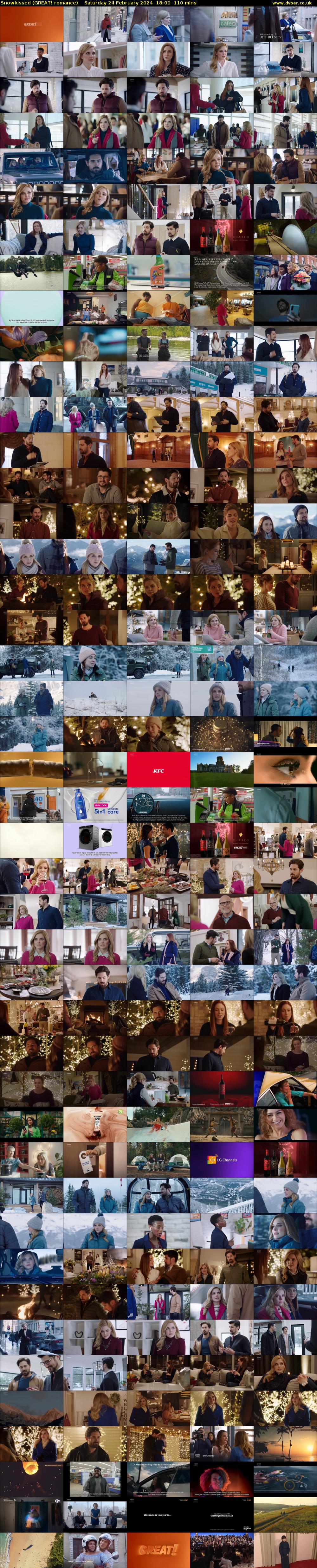 Snowkissed (GREAT! romance) Saturday 24 February 2024 18:00 - 19:50