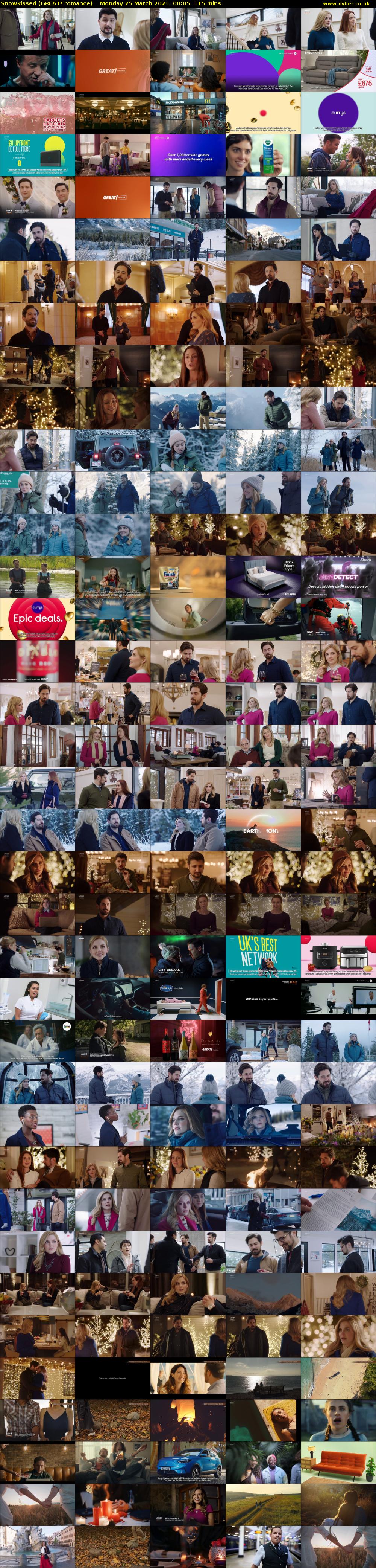 Snowkissed (GREAT! romance) Monday 25 March 2024 00:05 - 02:00