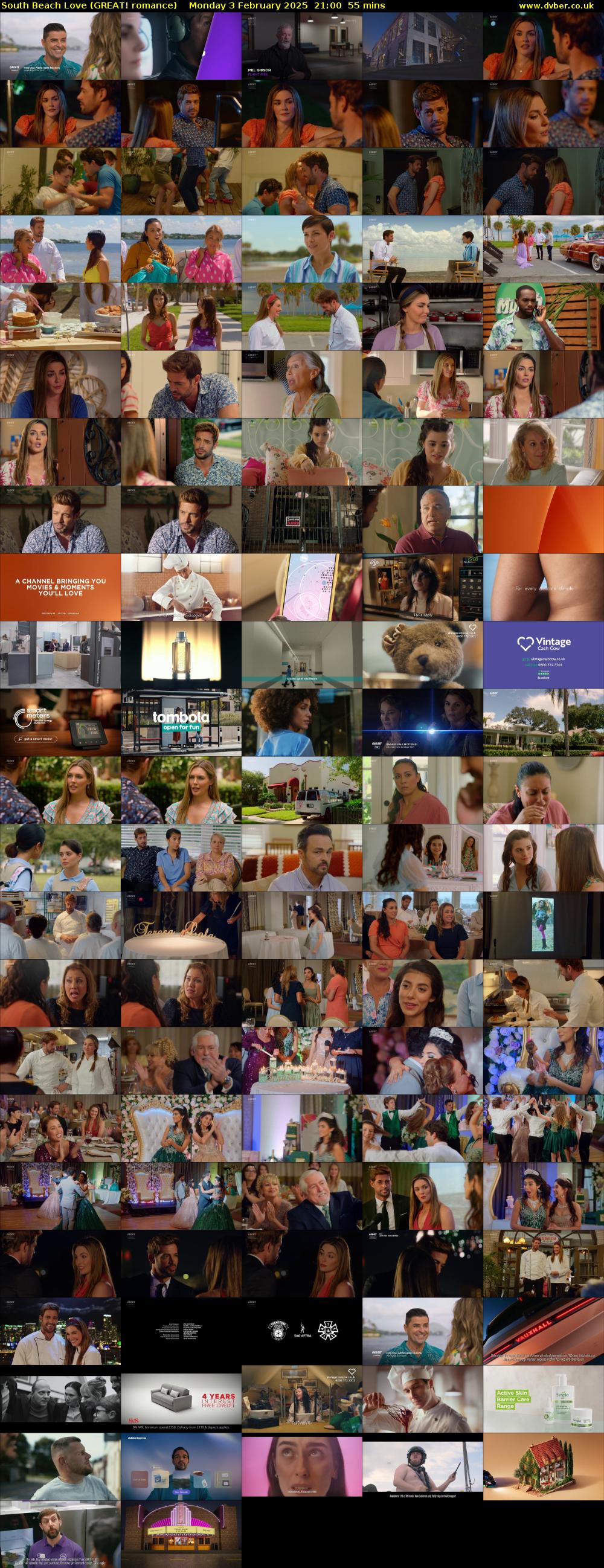 South Beach Love (GREAT! romance) Monday 3 February 2025 21:00 - 21:55