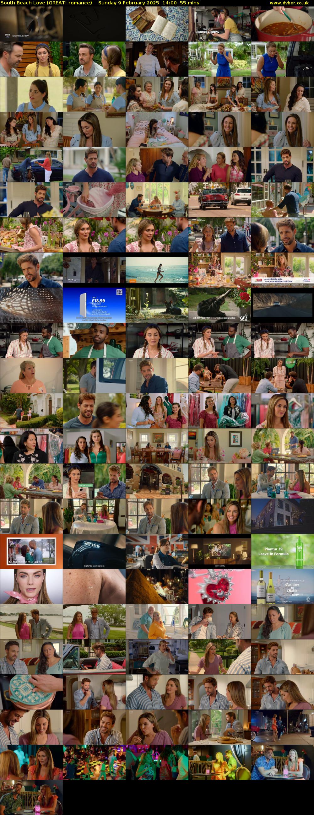South Beach Love (GREAT! romance) Sunday 9 February 2025 14:00 - 14:55