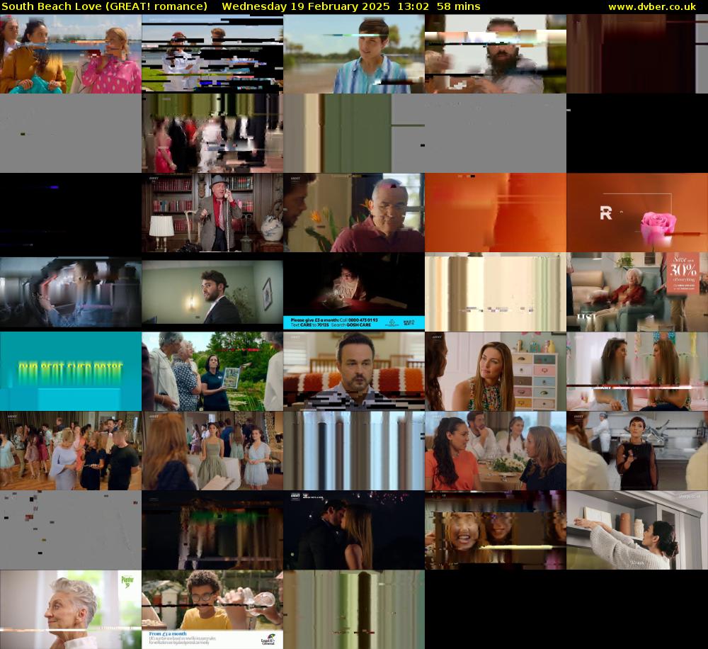 South Beach Love (GREAT! romance) Wednesday 19 February 2025 13:02 - 14:00