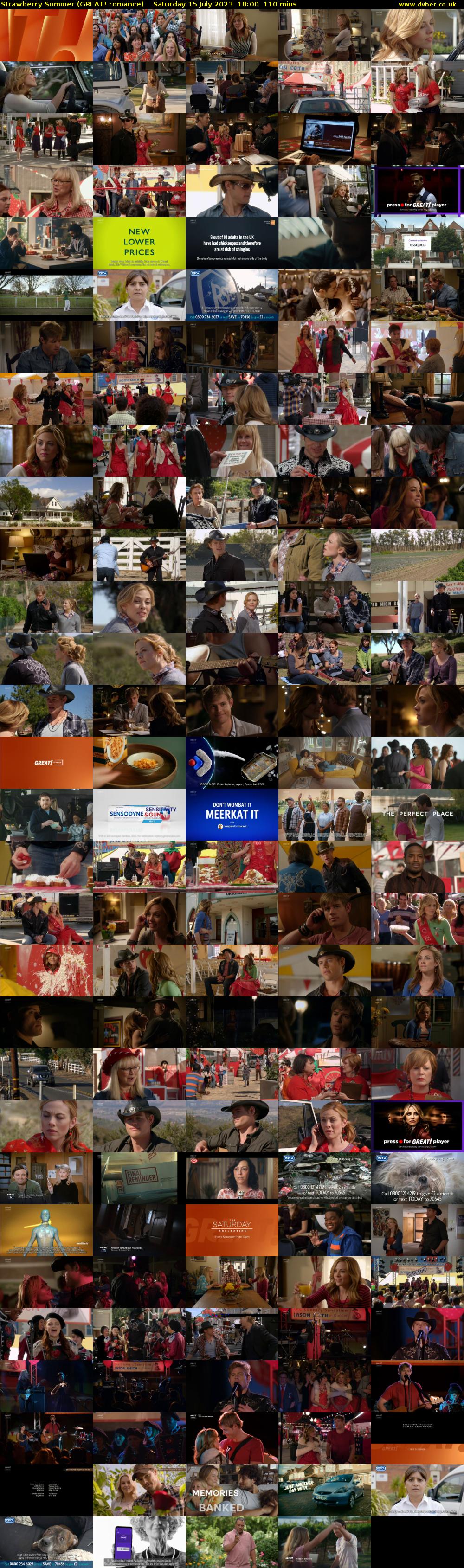 Strawberry Summer (GREAT! romance) Saturday 15 July 2023 18:00 - 19:50