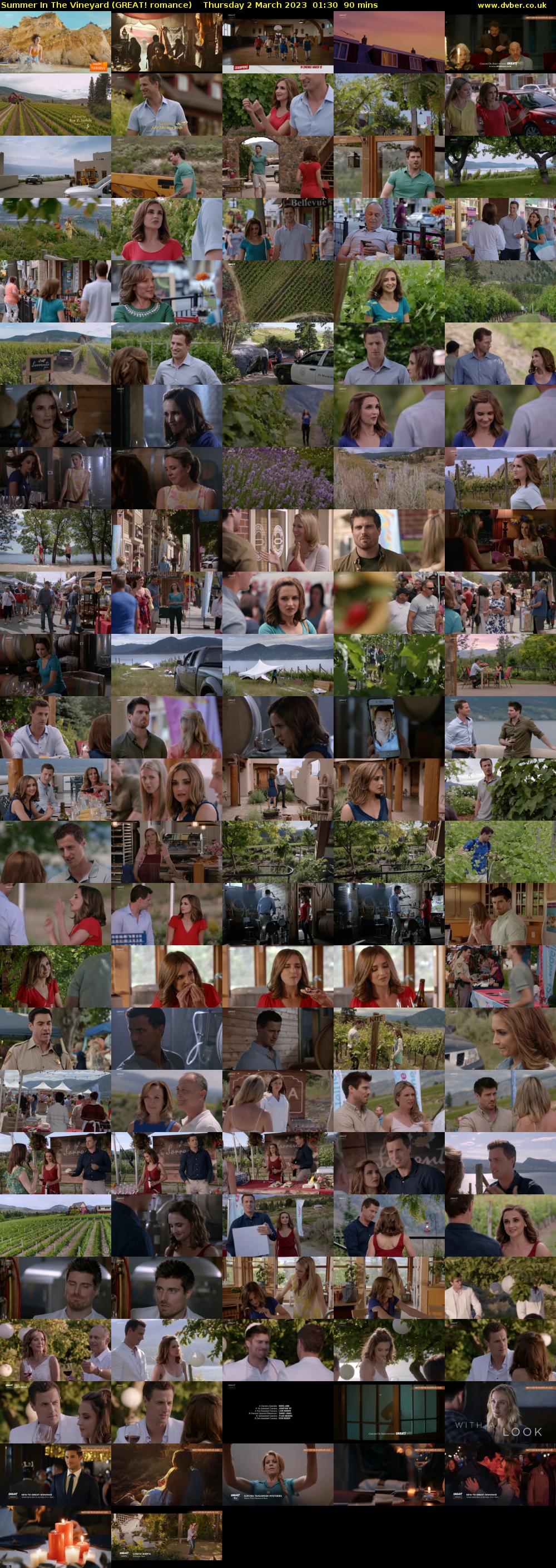Summer In The Vineyard (GREAT! romance) Thursday 2 March 2023 01:30 - 03:00