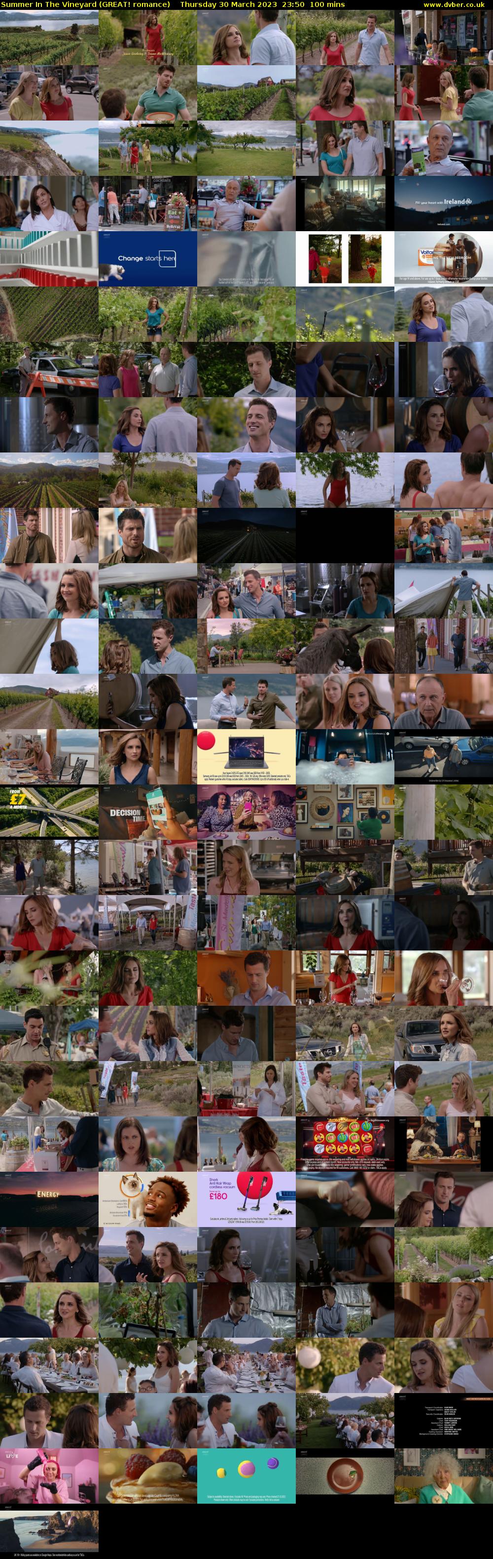 Summer In The Vineyard (GREAT! romance) Thursday 30 March 2023 23:50 - 01:30