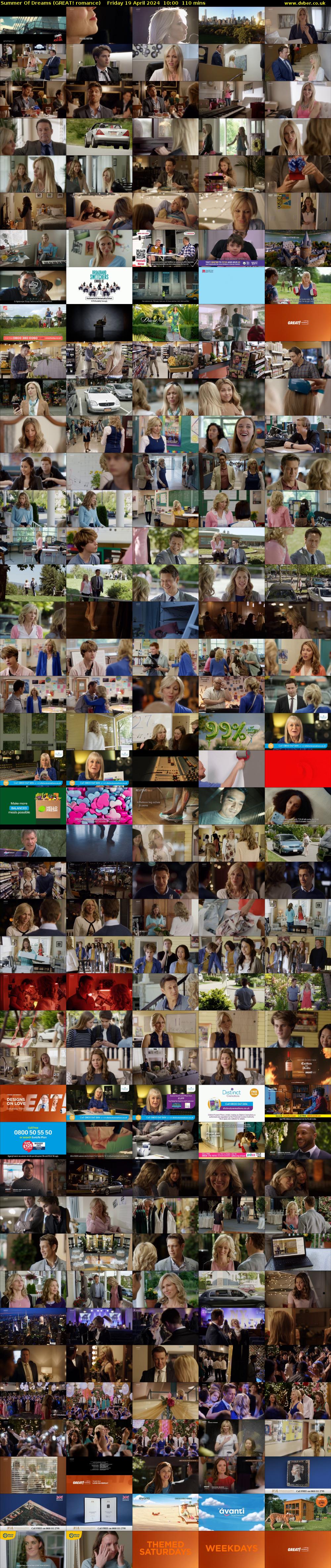 Summer Of Dreams (GREAT! romance) Friday 19 April 2024 10:00 - 11:50
