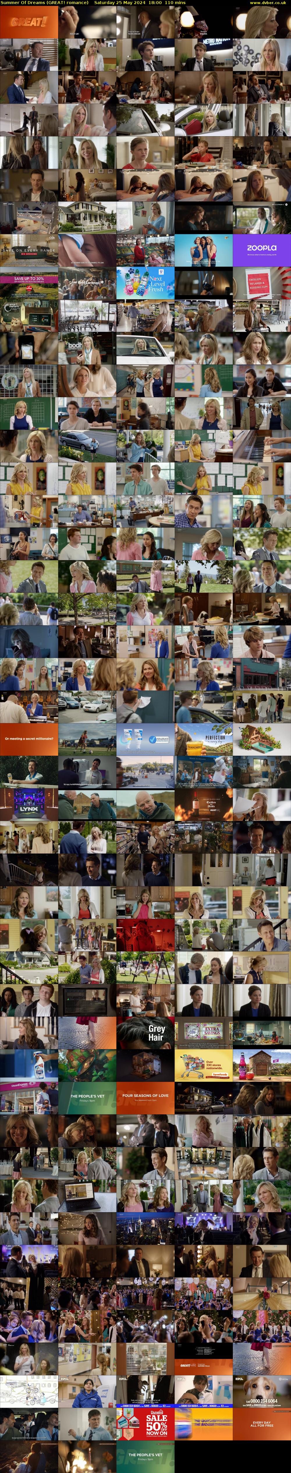 Summer Of Dreams (GREAT! romance) Saturday 25 May 2024 18:00 - 19:50