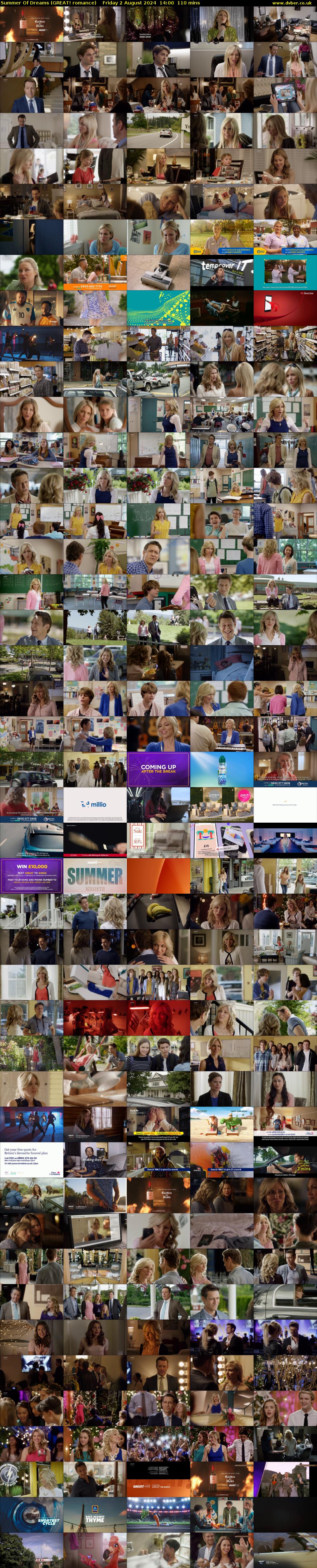 Summer Of Dreams (GREAT! romance) Friday 2 August 2024 14:00 - 15:50