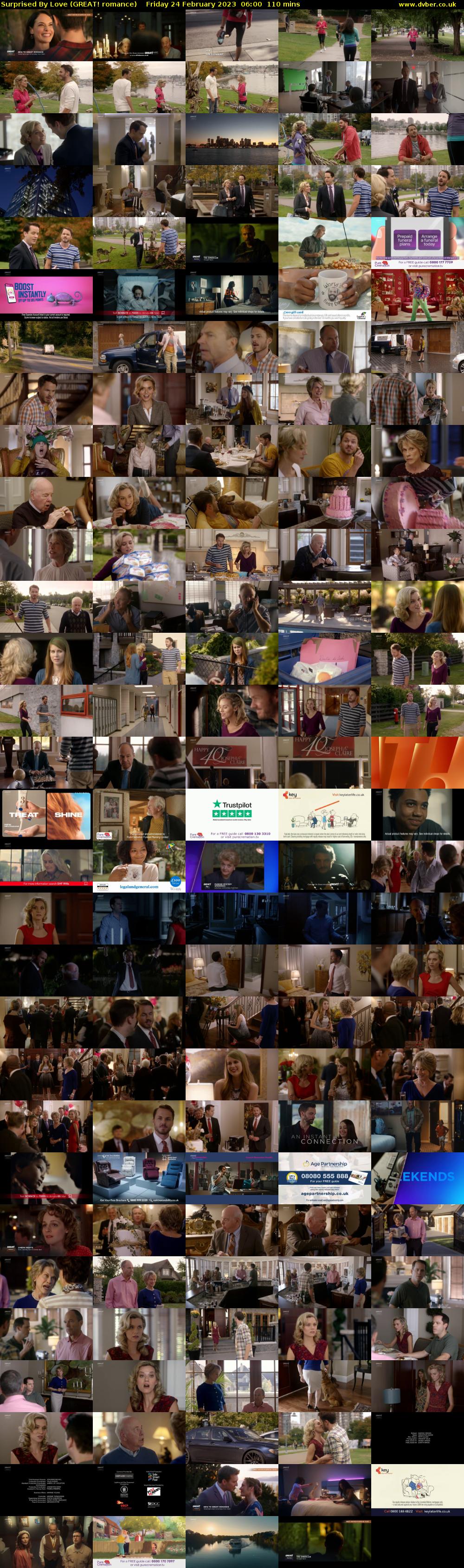 Surprised By Love (GREAT! romance) Friday 24 February 2023 06:00 - 07:50