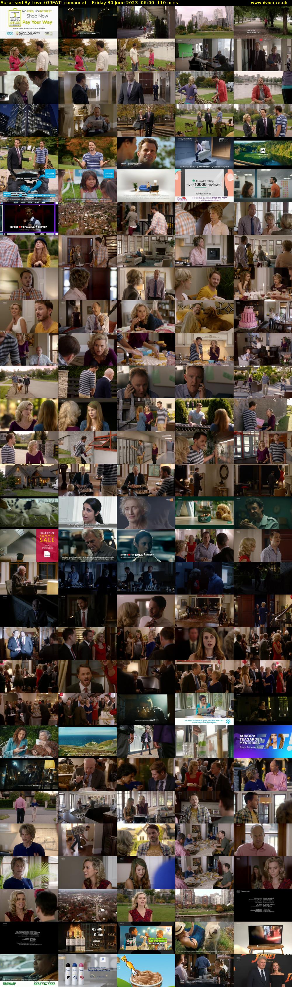 Surprised By Love (GREAT! romance) Friday 30 June 2023 06:00 - 07:50