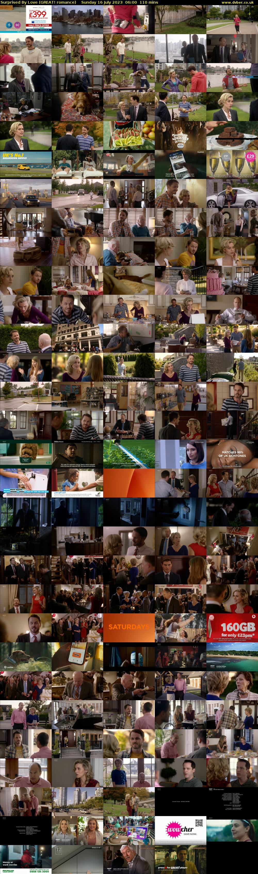 Surprised By Love (GREAT! romance) Sunday 16 July 2023 06:00 - 07:50
