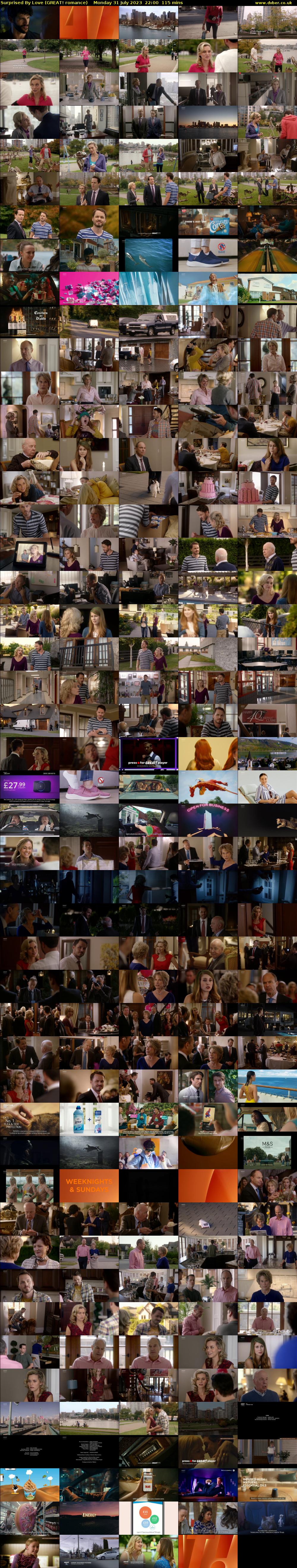 Surprised By Love (GREAT! romance) Monday 31 July 2023 22:00 - 23:55