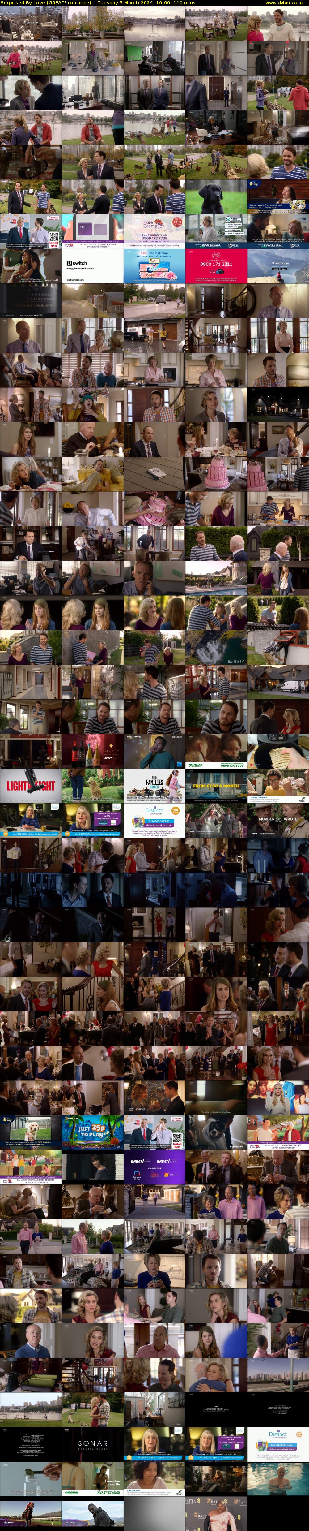 Surprised By Love (GREAT! romance) Tuesday 5 March 2024 10:00 - 11:50