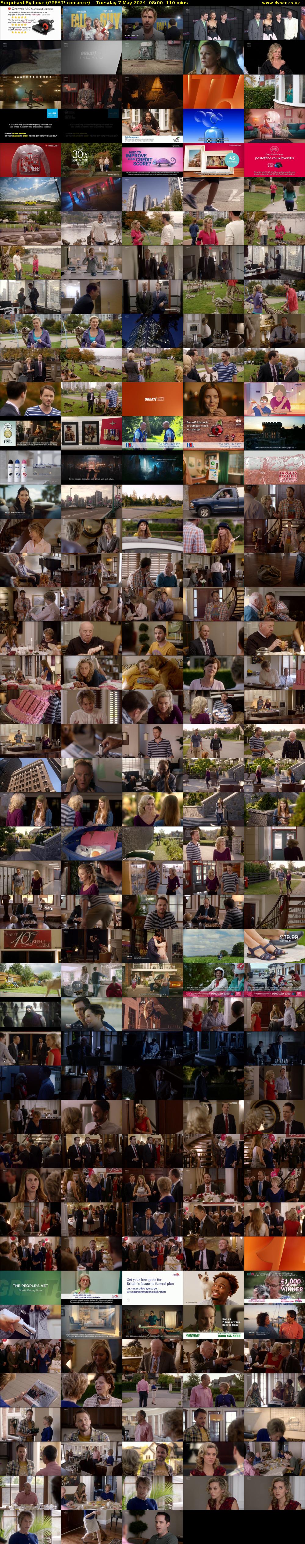 Surprised By Love (GREAT! romance) Tuesday 7 May 2024 08:00 - 09:50