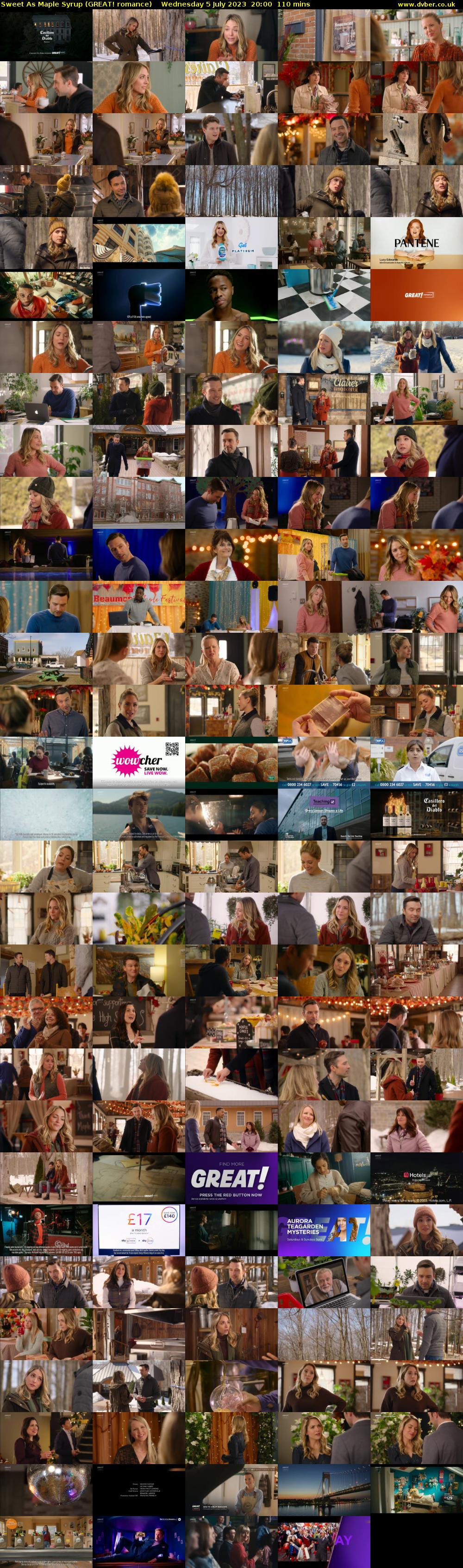 Sweet As Maple Syrup (GREAT! romance) Wednesday 5 July 2023 20:00 - 21:50