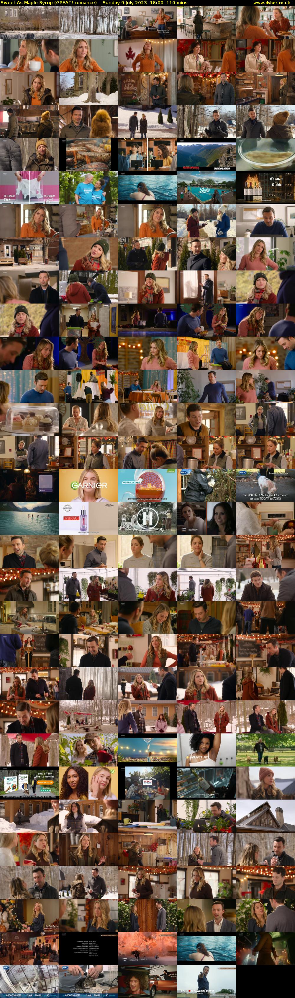 Sweet As Maple Syrup (GREAT! romance) Sunday 9 July 2023 18:00 - 19:50