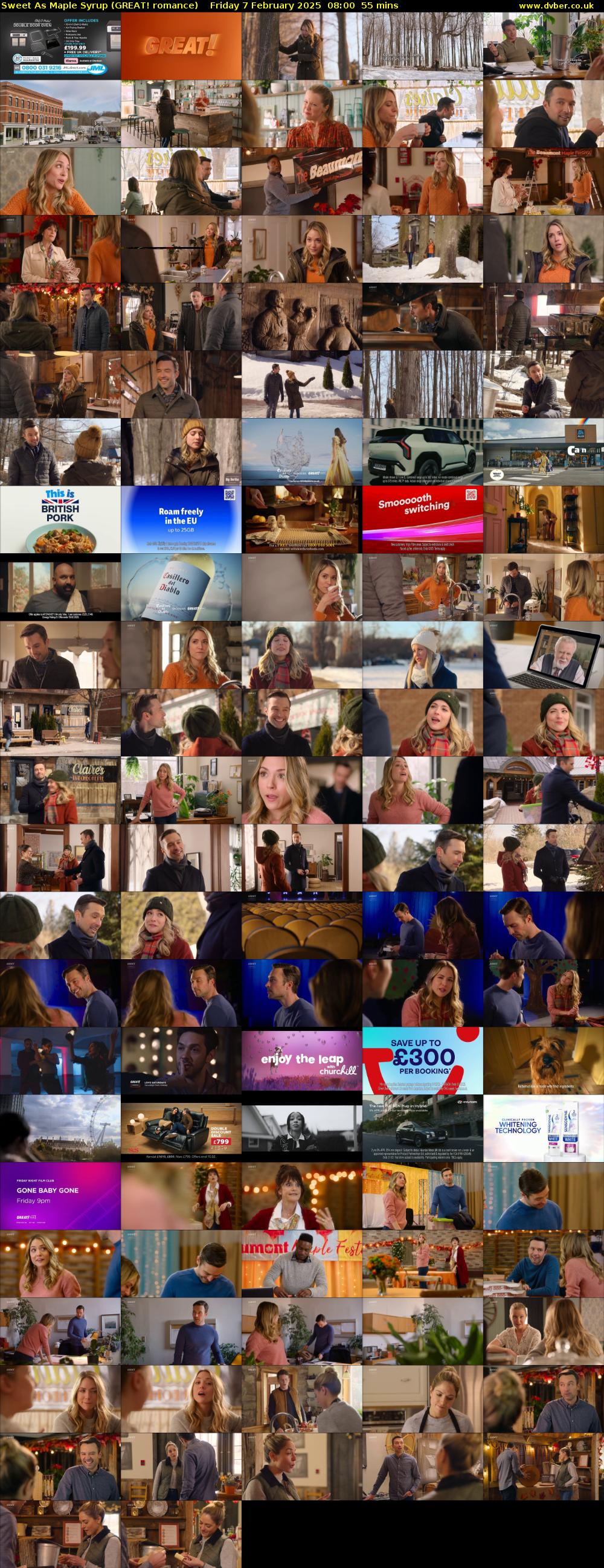 Sweet As Maple Syrup (GREAT! romance) Friday 7 February 2025 08:00 - 08:55