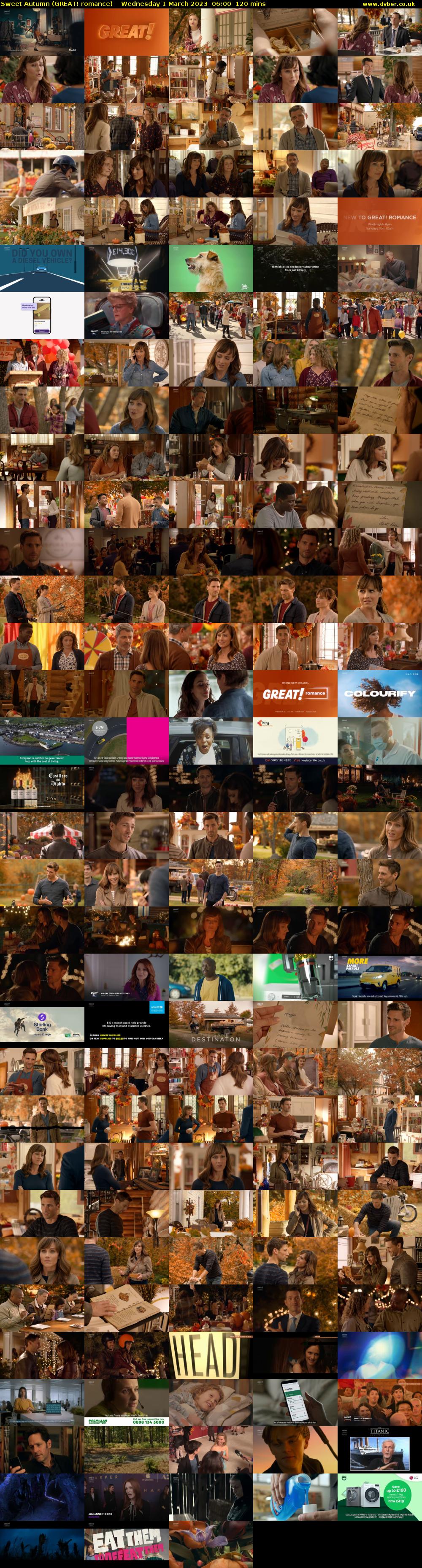 Sweet Autumn (GREAT! romance) Wednesday 1 March 2023 06:00 - 08:00