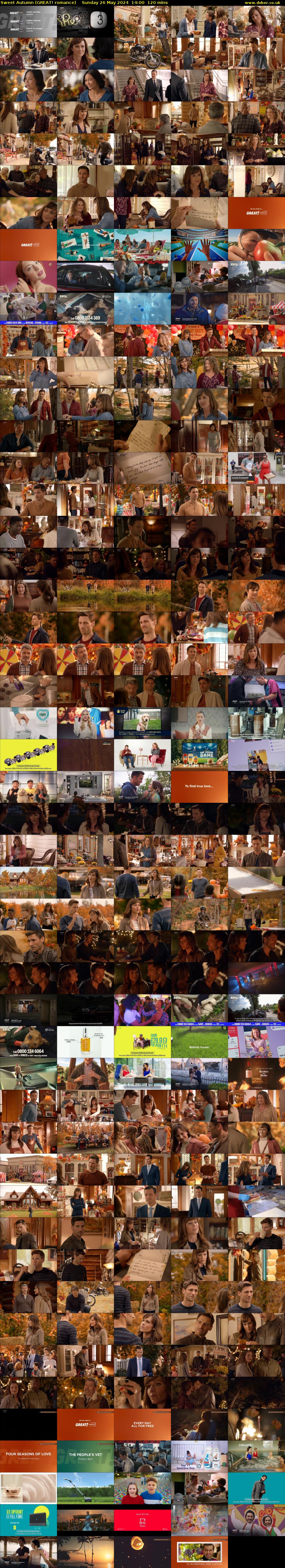 Sweet Autumn (GREAT! romance) Sunday 26 May 2024 14:00 - 16:00