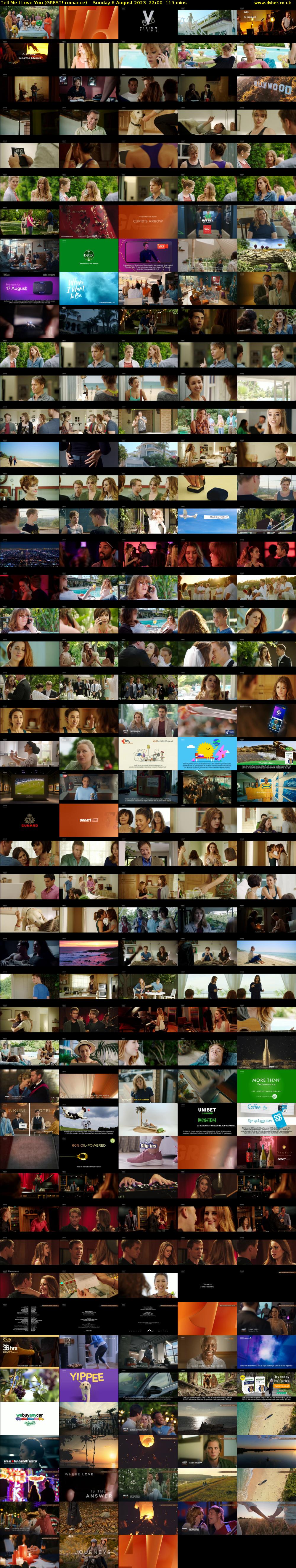 Tell Me I Love You (GREAT! romance) Sunday 6 August 2023 22:00 - 23:55