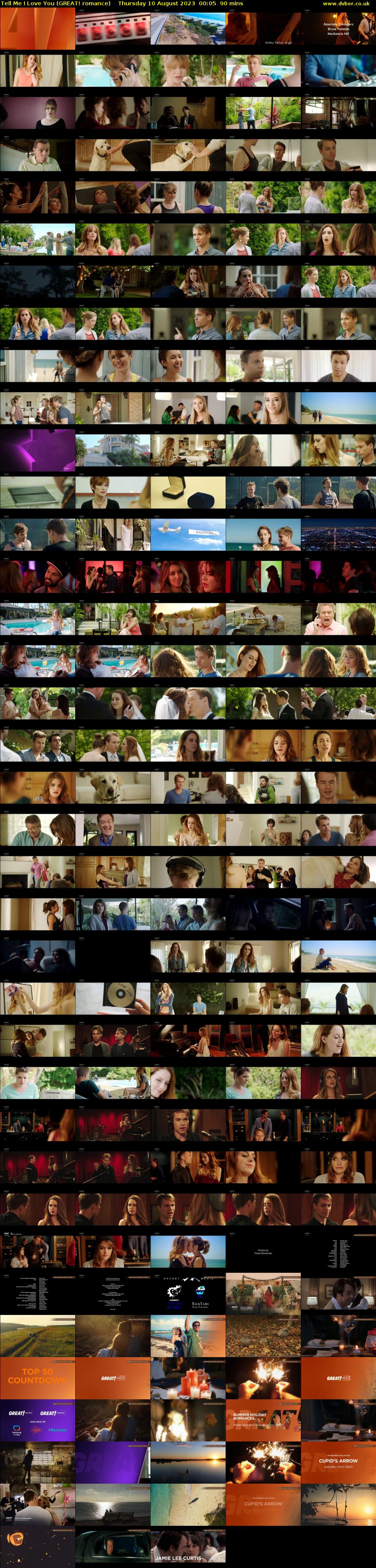 Tell Me I Love You (GREAT! romance) Thursday 10 August 2023 00:05 - 01:35