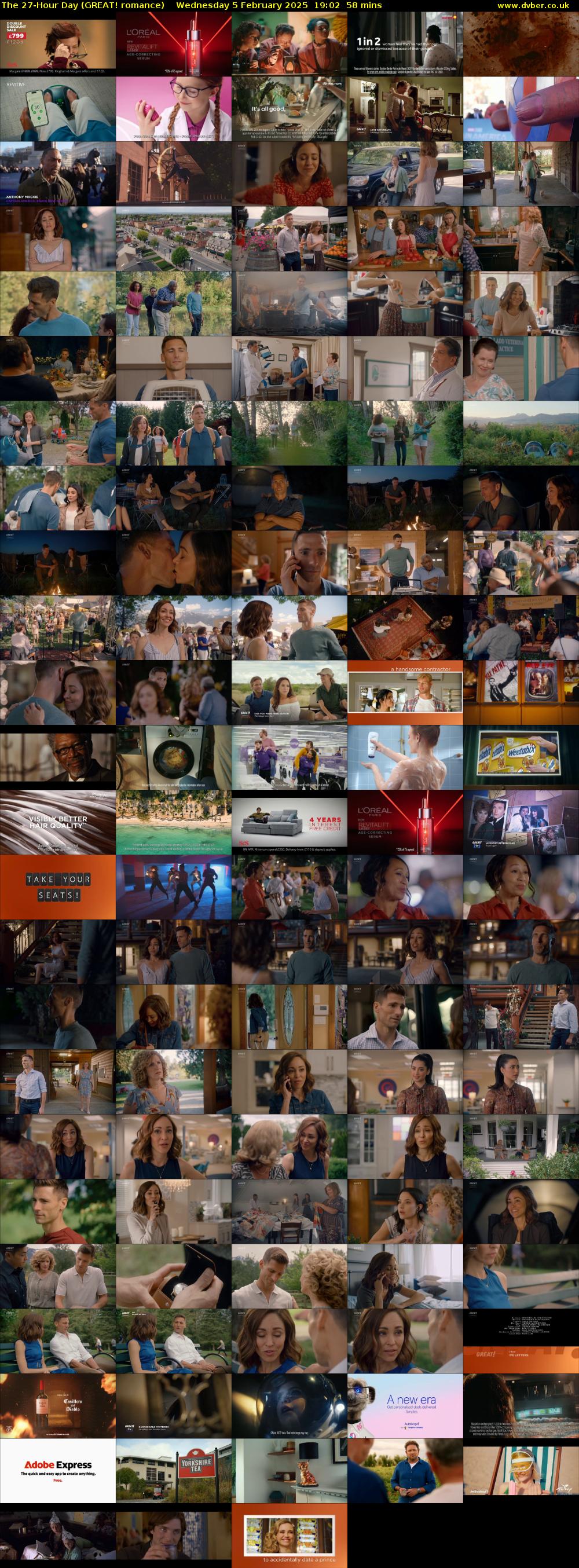 The 27-Hour Day (GREAT! romance) Wednesday 5 February 2025 19:02 - 20:00