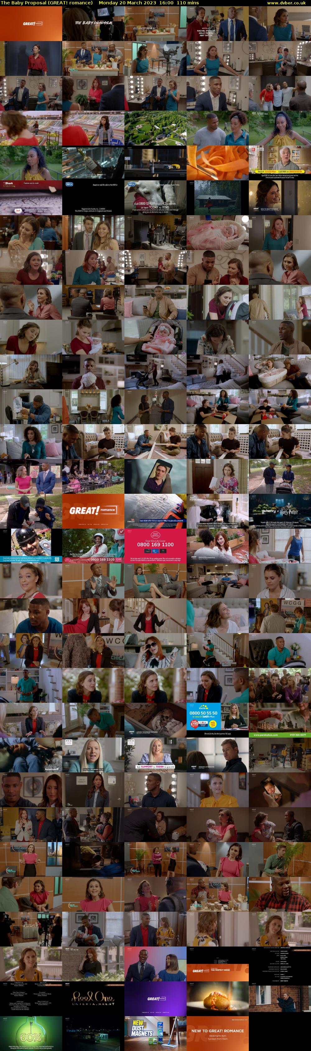 The Baby Proposal (GREAT! romance) Monday 20 March 2023 16:00 - 17:50