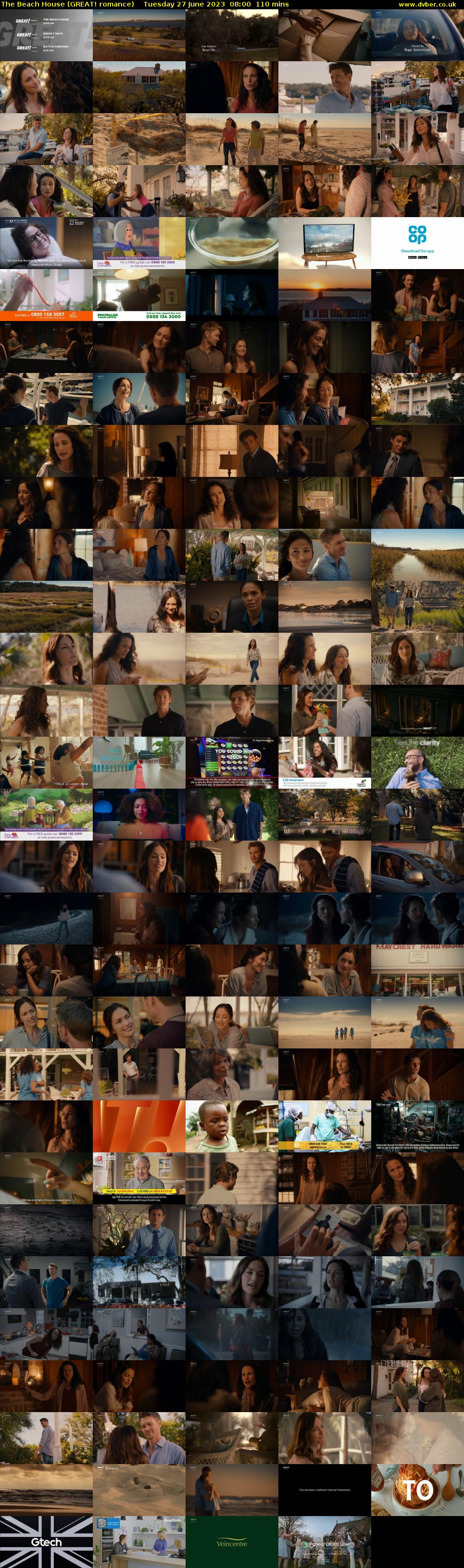 The Beach House (GREAT! romance) Tuesday 27 June 2023 08:00 - 09:50