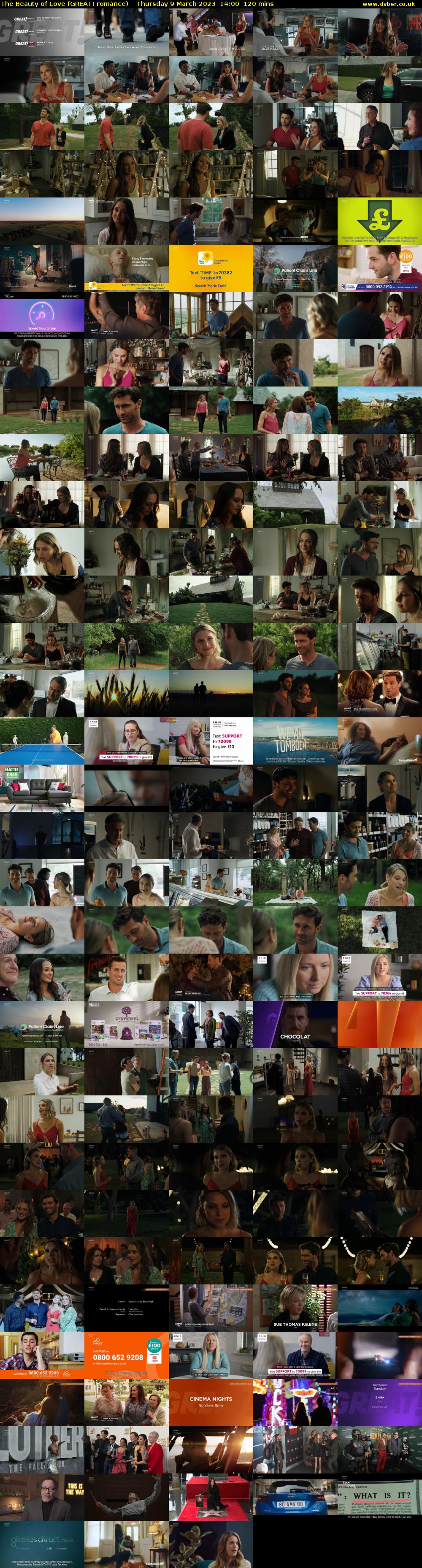 The Beauty of Love (GREAT! romance) Thursday 9 March 2023 14:00 - 16:00