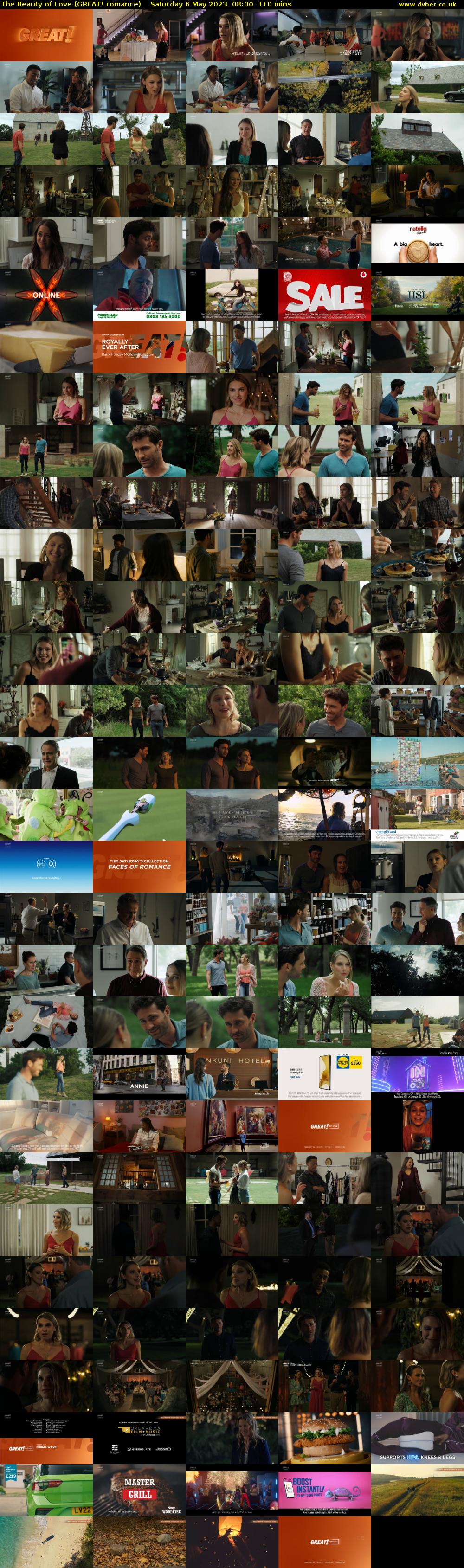 The Beauty of Love (GREAT! romance) Saturday 6 May 2023 08:00 - 09:50