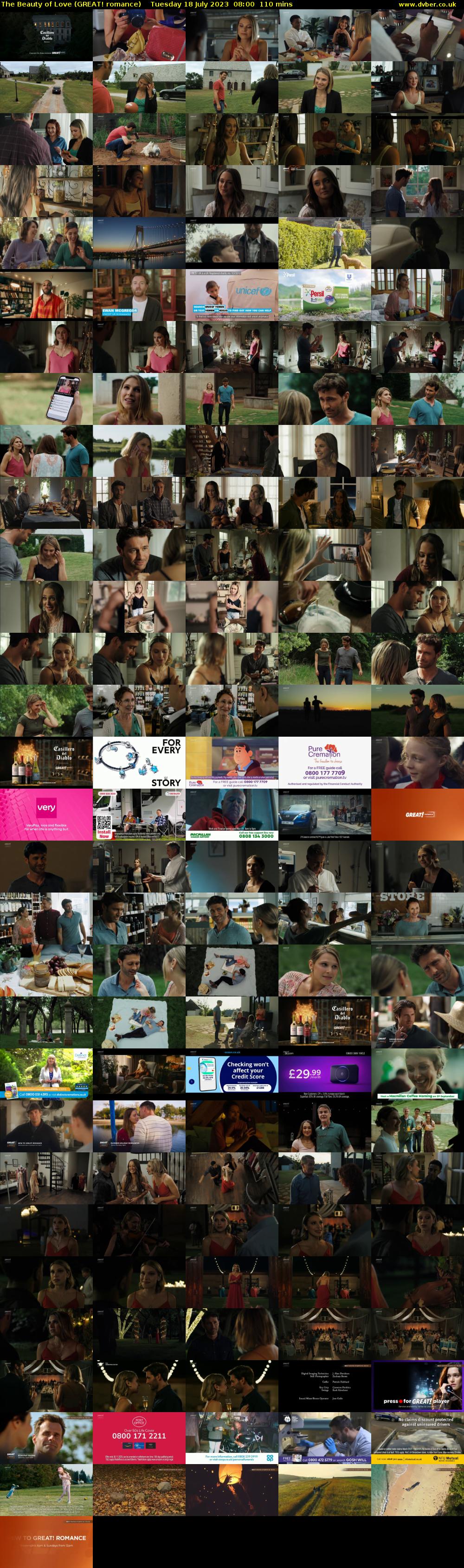 The Beauty of Love (GREAT! romance) Tuesday 18 July 2023 08:00 - 09:50