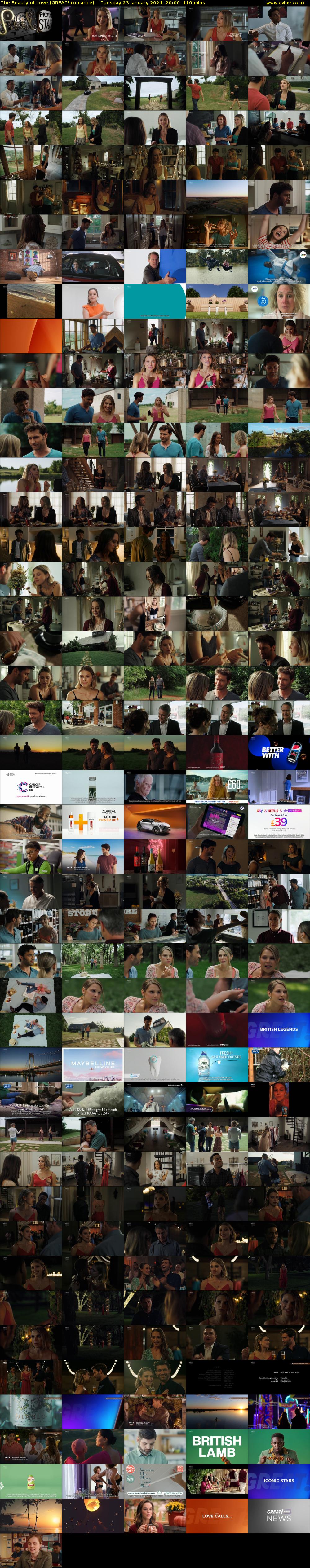 The Beauty of Love (GREAT! romance) Tuesday 23 January 2024 20:00 - 21:50