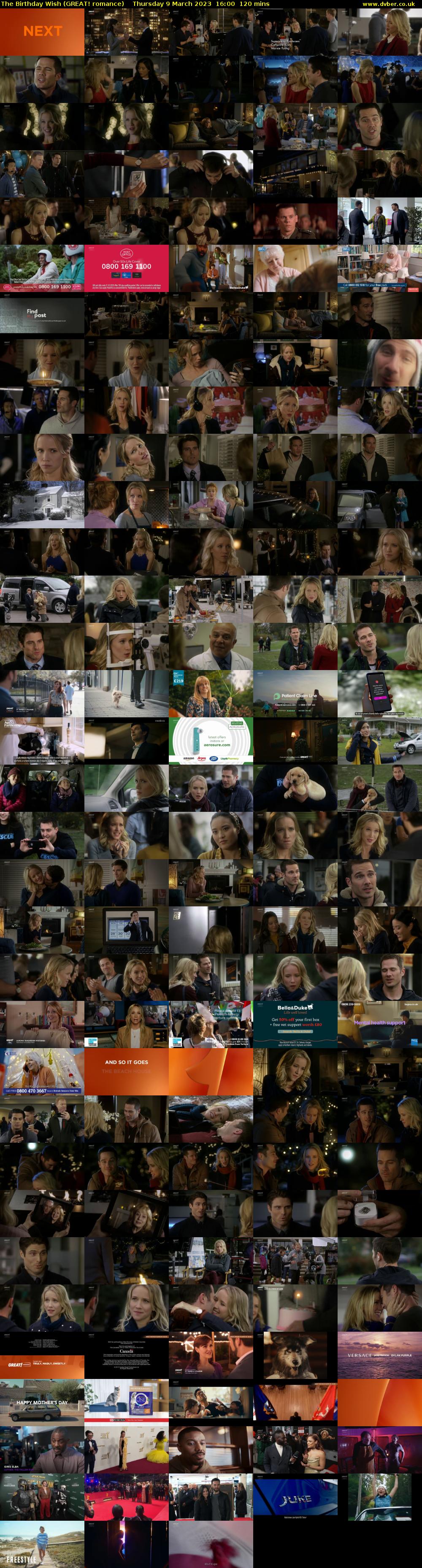 The Birthday Wish (GREAT! romance) Thursday 9 March 2023 16:00 - 18:00