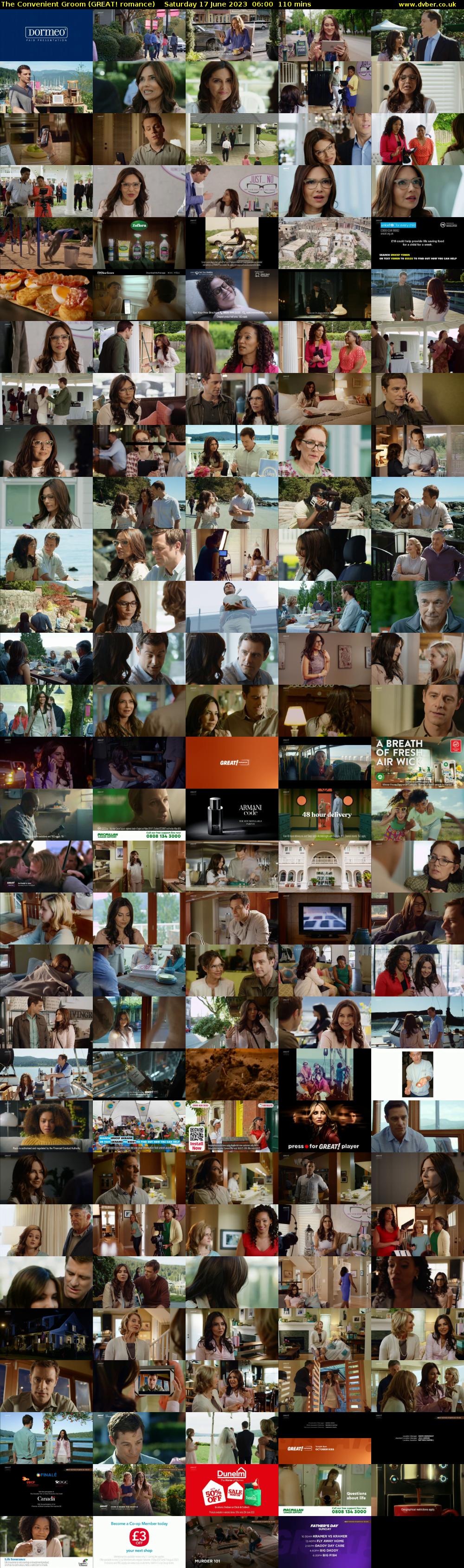 The Convenient Groom (GREAT! romance) Saturday 17 June 2023 06:00 - 07:50