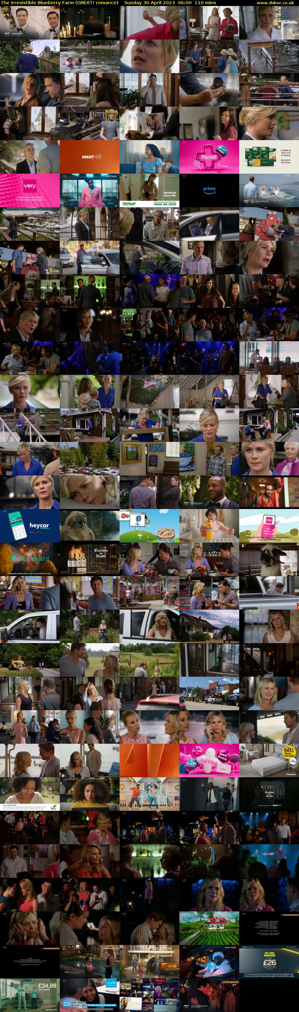 The Irresistible Blueberry Farm (GREAT! romance) Sunday 30 April 2023 06:00 - 07:50