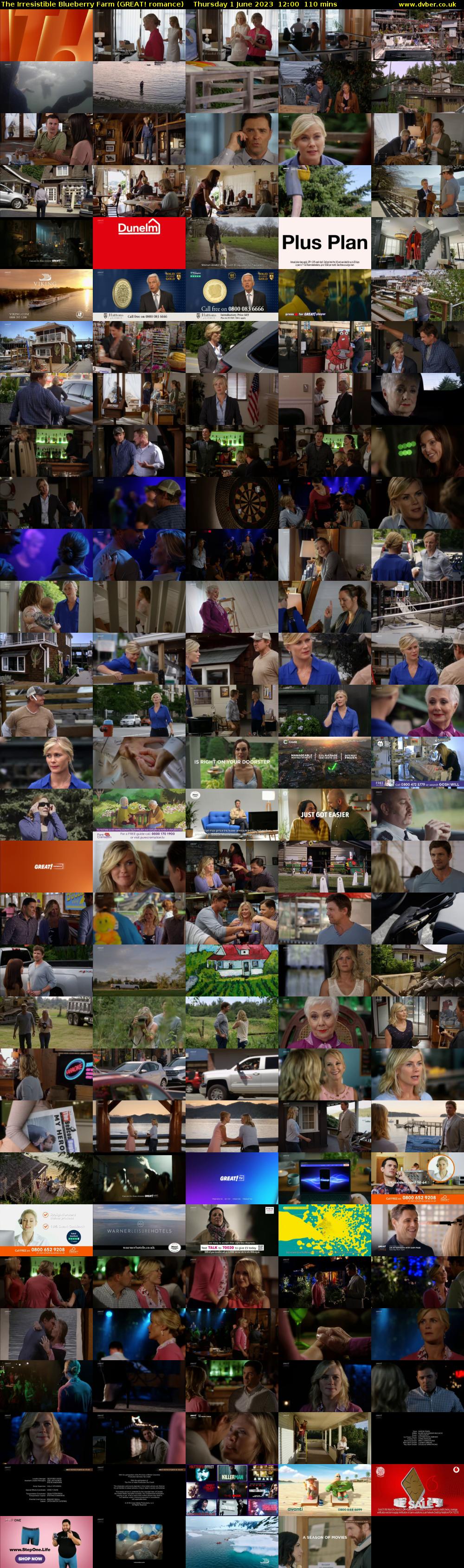 The Irresistible Blueberry Farm (GREAT! romance) Thursday 1 June 2023 12:00 - 13:50