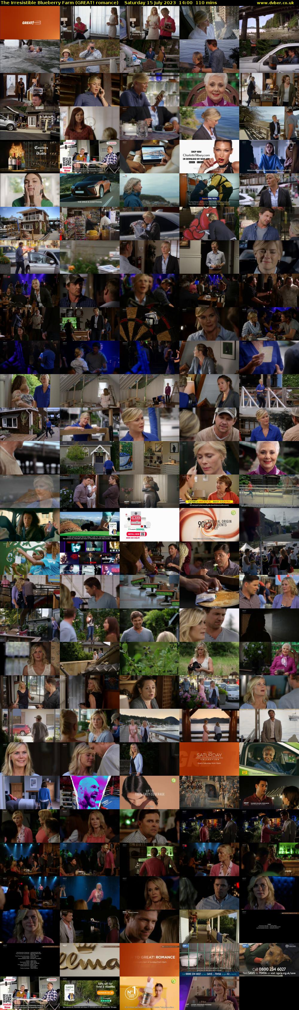 The Irresistible Blueberry Farm (GREAT! romance) Saturday 15 July 2023 14:00 - 15:50