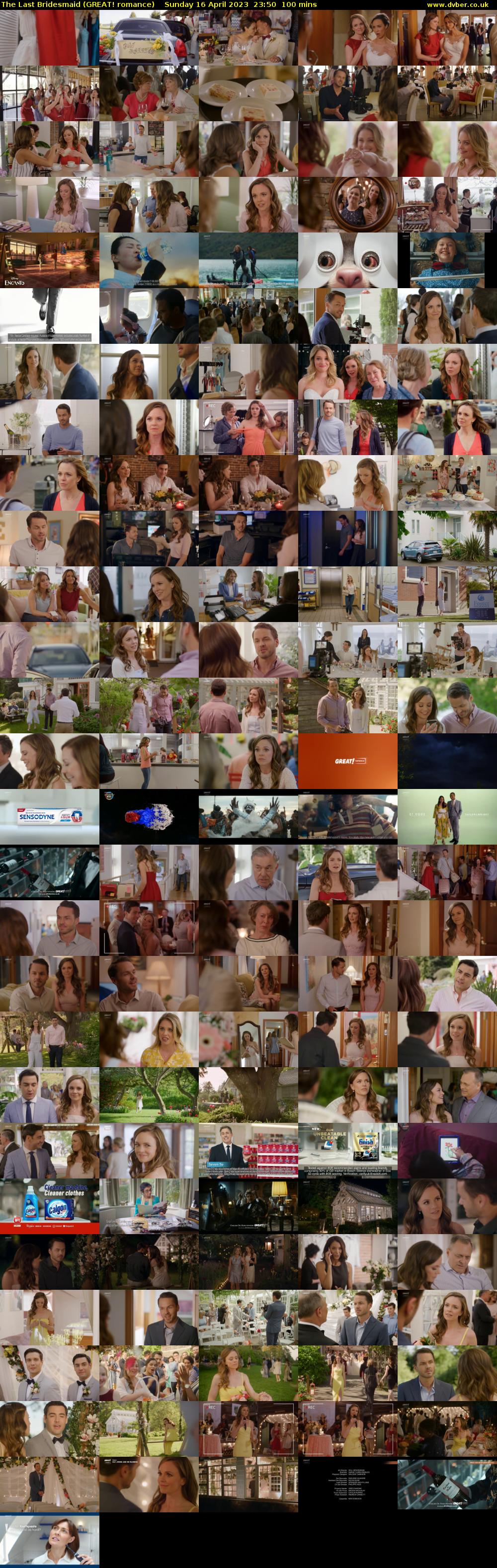 The Last Bridesmaid (GREAT! romance) Sunday 16 April 2023 23:50 - 01:30