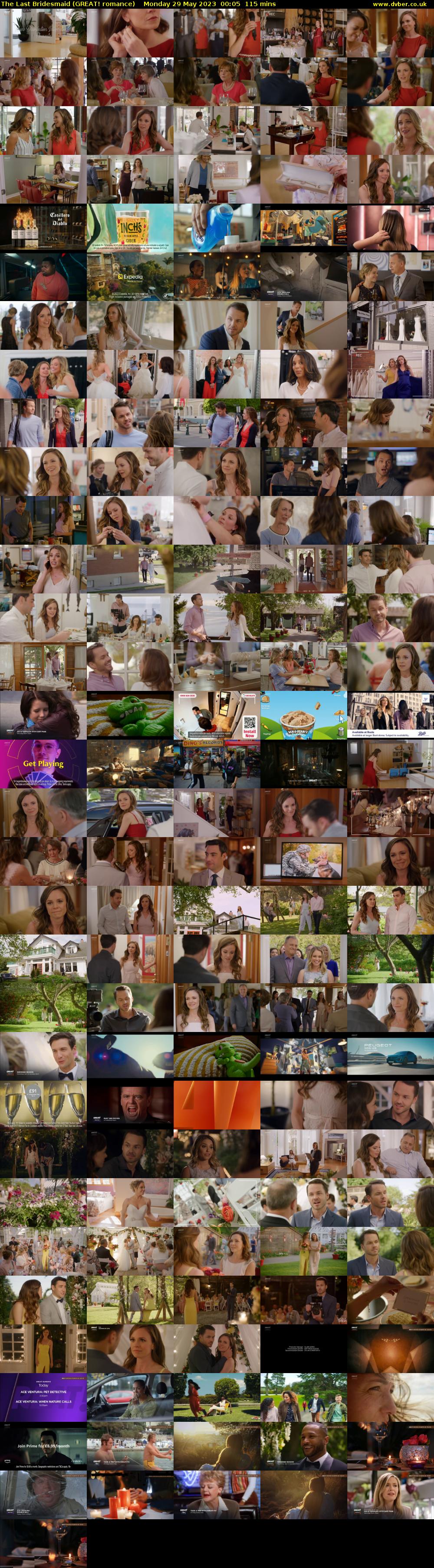 The Last Bridesmaid (GREAT! romance) Monday 29 May 2023 00:05 - 02:00