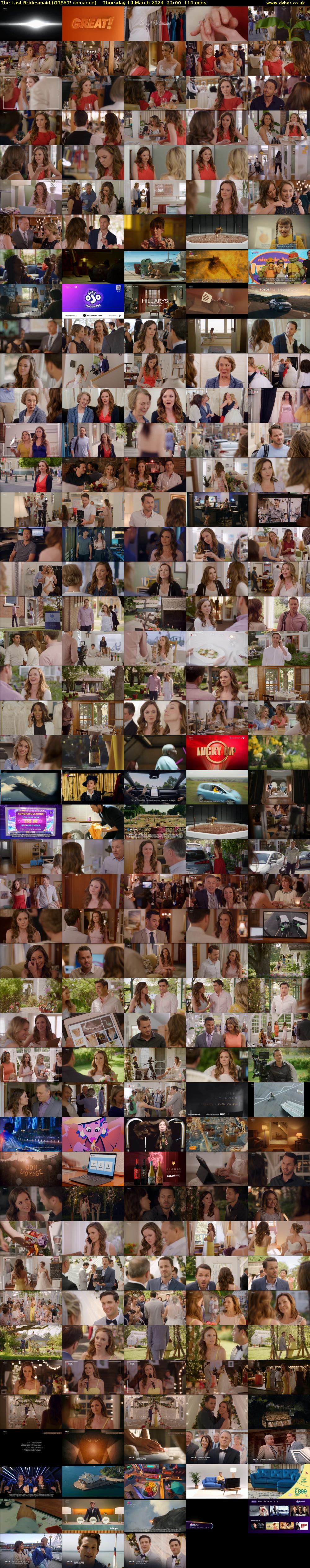 The Last Bridesmaid (GREAT! romance) Thursday 14 March 2024 22:00 - 23:50