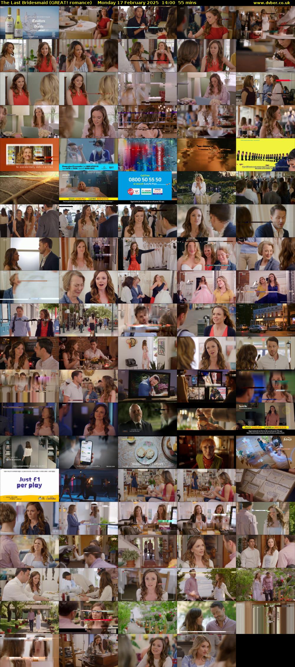 The Last Bridesmaid (GREAT! romance) Monday 17 February 2025 14:00 - 14:55