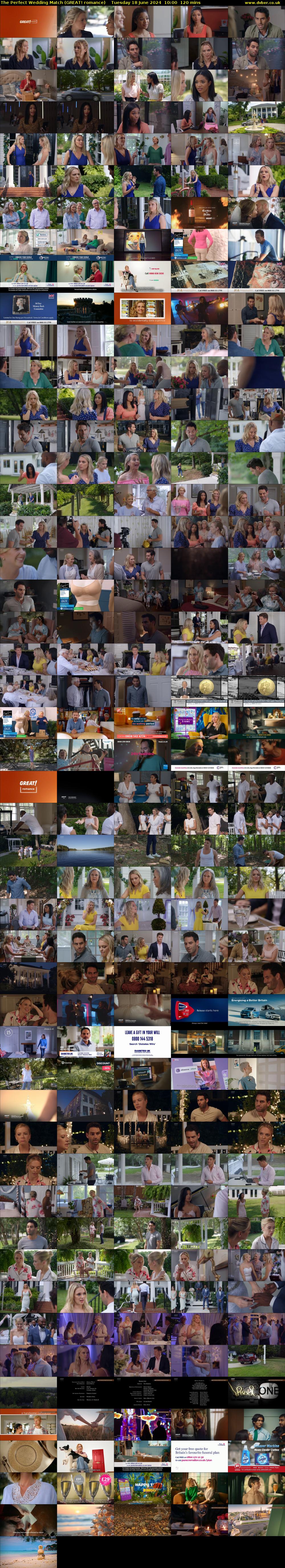 The Perfect Wedding Match (GREAT! romance) Tuesday 18 June 2024 10:00 - 12:00
