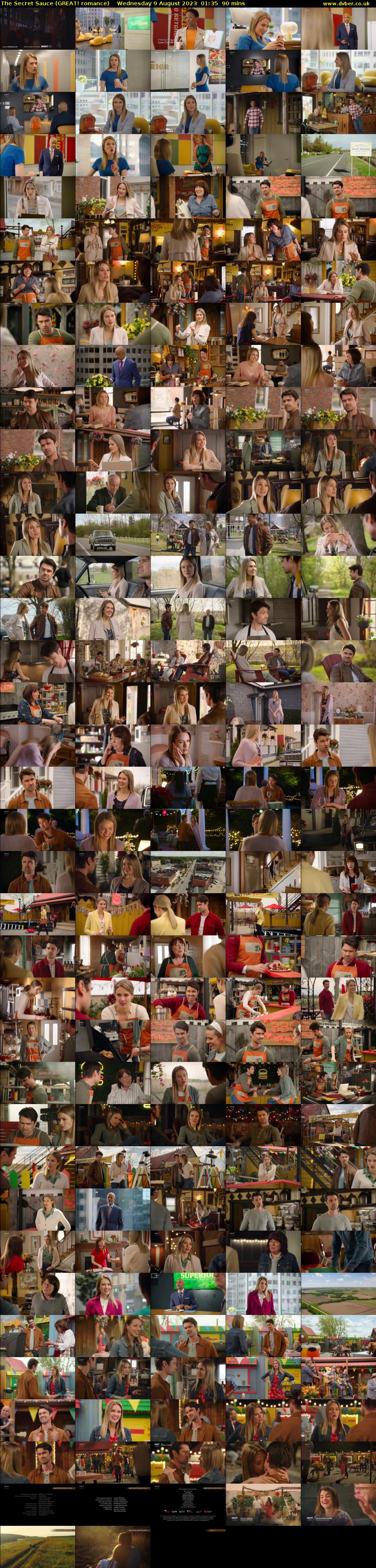 The Secret Sauce (GREAT! romance) Wednesday 9 August 2023 01:35 - 03:05