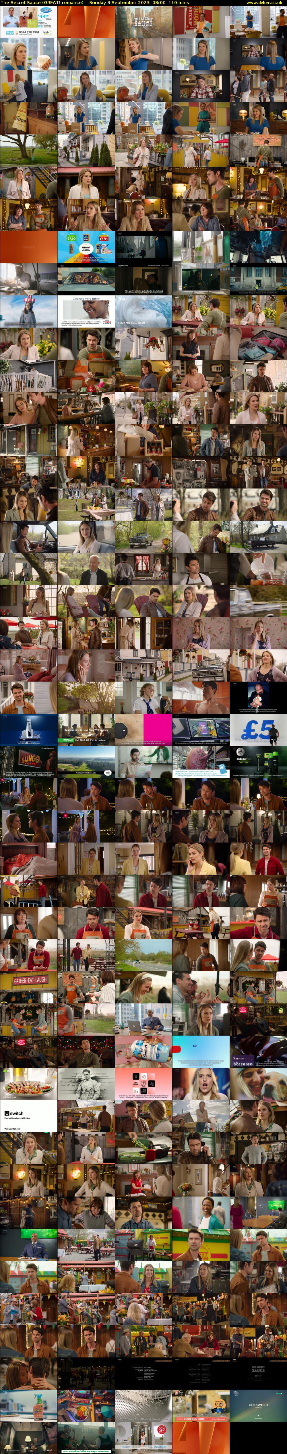 The Secret Sauce (GREAT! romance) Sunday 3 September 2023 08:00 - 09:50