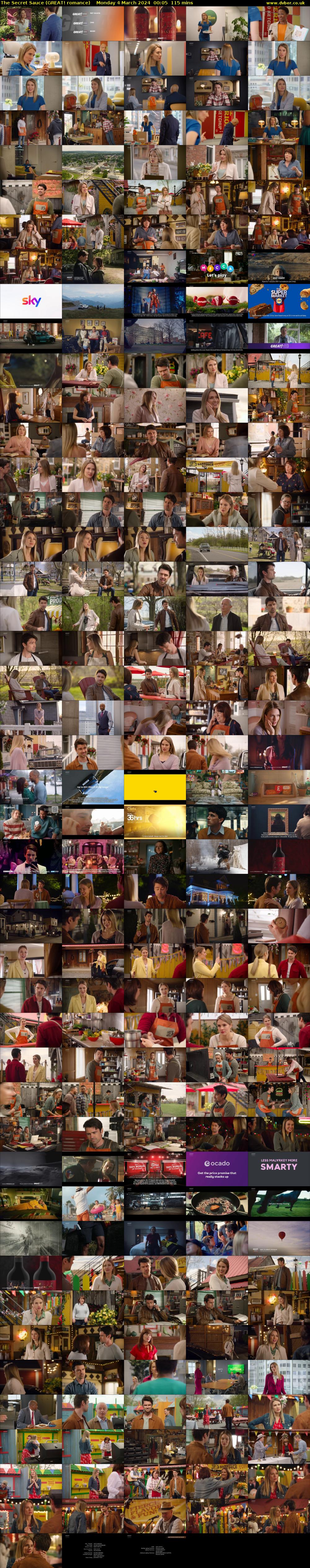 The Secret Sauce (GREAT! romance) Monday 4 March 2024 00:05 - 02:00