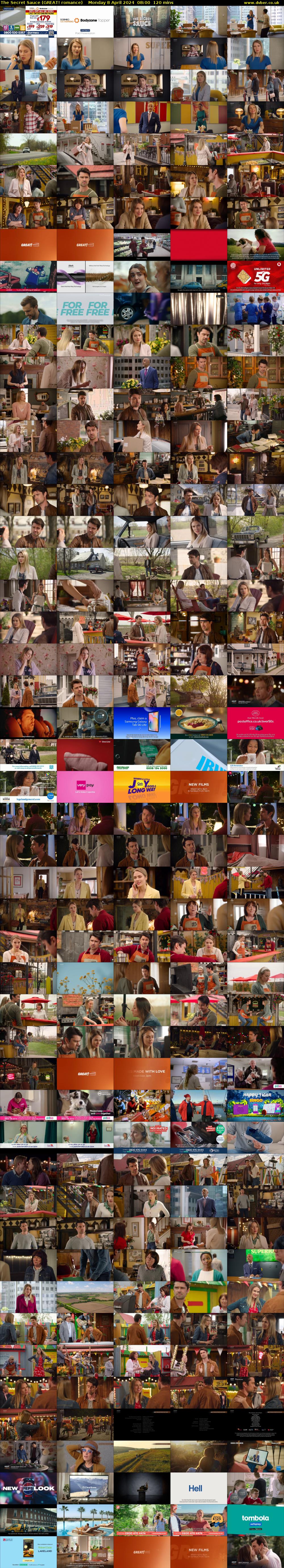 The Secret Sauce (GREAT! romance) Monday 8 April 2024 08:00 - 10:00