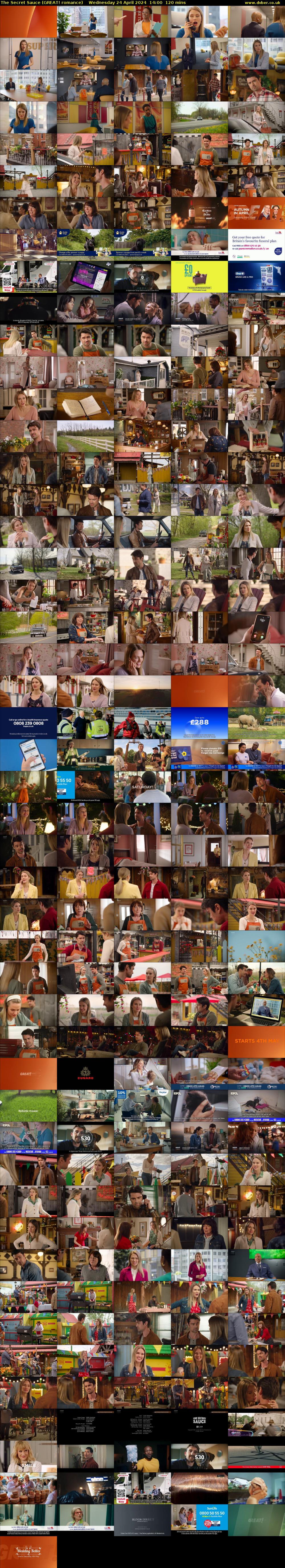 The Secret Sauce (GREAT! romance) Wednesday 24 April 2024 14:00 - 16:00