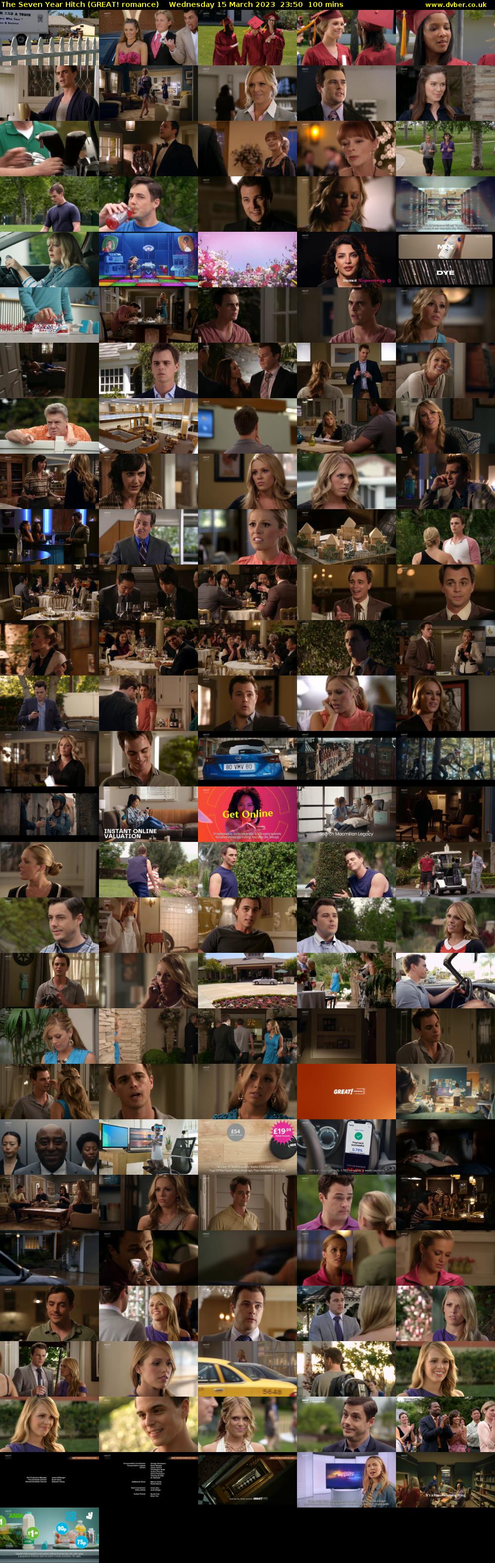 The Seven Year Hitch (GREAT! romance) Wednesday 15 March 2023 23:50 - 01:30
