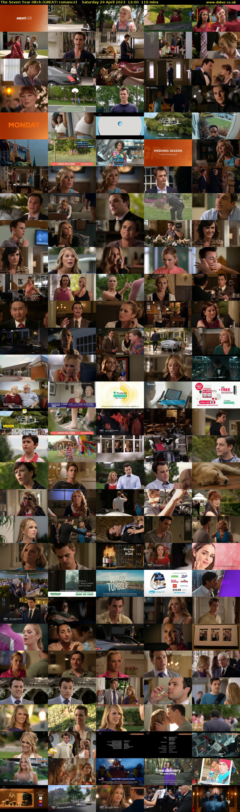 The Seven Year Hitch (GREAT! romance) Saturday 29 April 2023 12:00 - 13:50