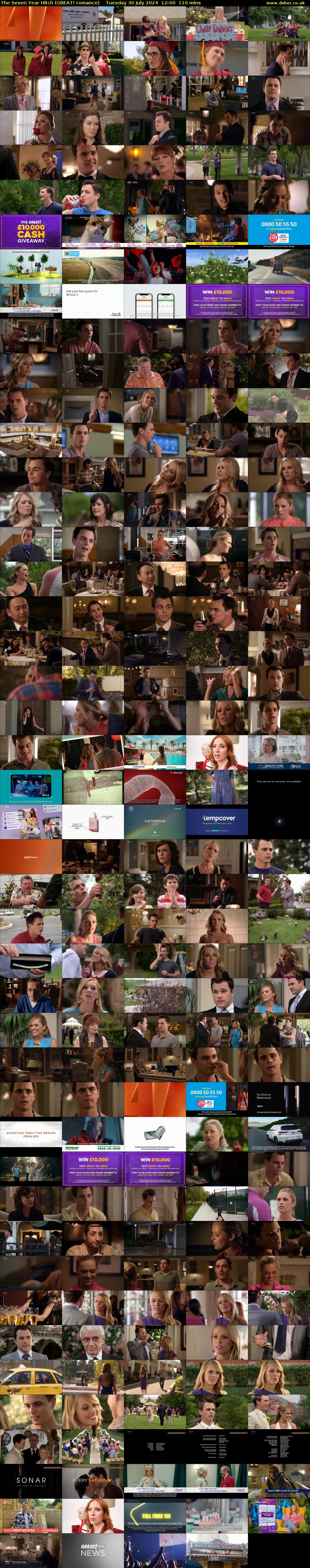 The Seven Year Hitch (GREAT! romance) Tuesday 30 July 2024 12:00 - 13:50
